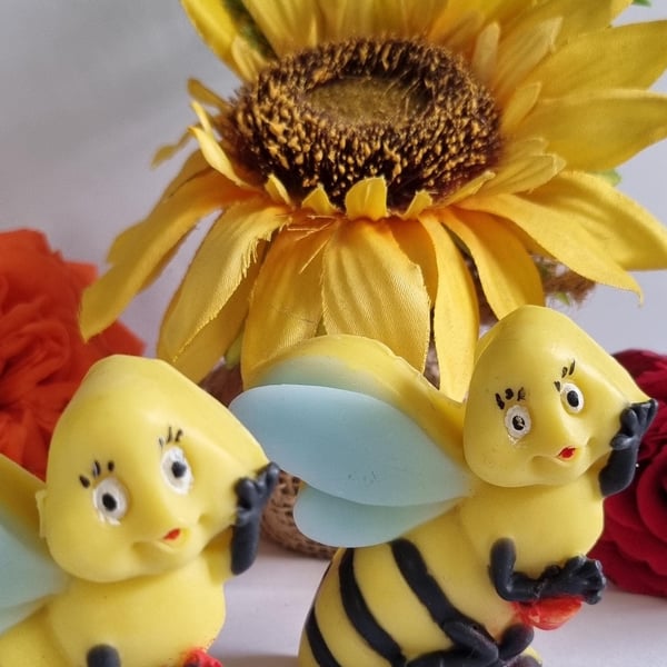 Lovely soap bumblebee