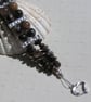Staurolite & Brown Bronzite Gemstone Beaded Bracelet  - Image 5