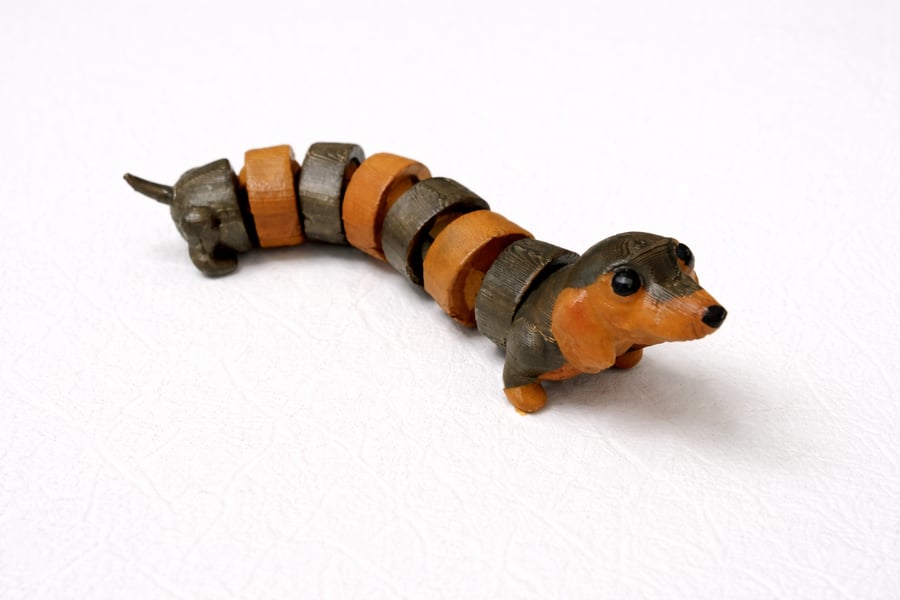 Articulated Dachshund - 30 - 125 - 35mm