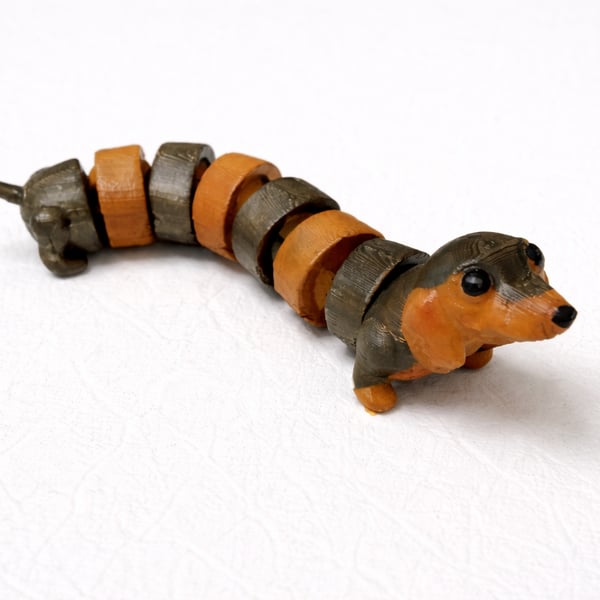 Articulated Dachshund - 30 - 125 - 35mm
