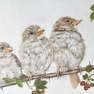 Dinner Queue,  Giclee Print