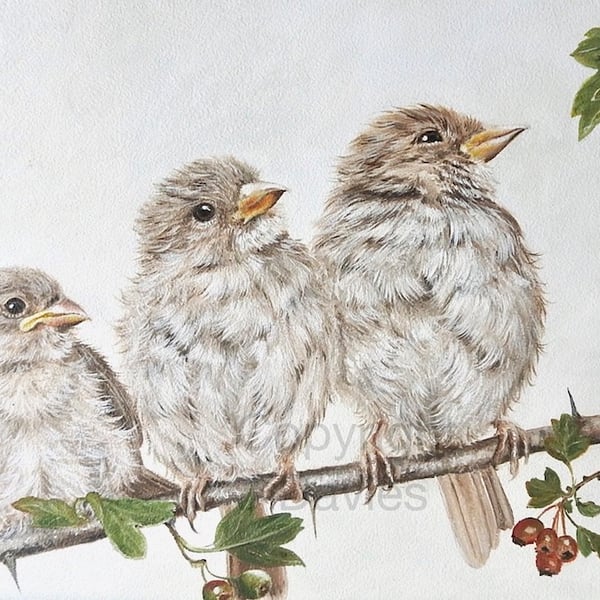 Dinner Queue,  Giclee Print