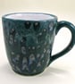 Extra large tea mug beer mug 28 oz. food safe Glaze stoneware huge mug - Image 1