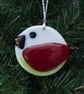 Circular Bird in Fused Glass - 6032C - Image 2
