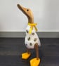 Decoupaged bamboo duck, bees, yellow - Image 9