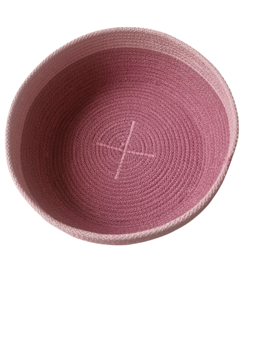 Cotton cord fruit or bread bowl