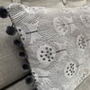 Sequinned Velvet Cushion Cover