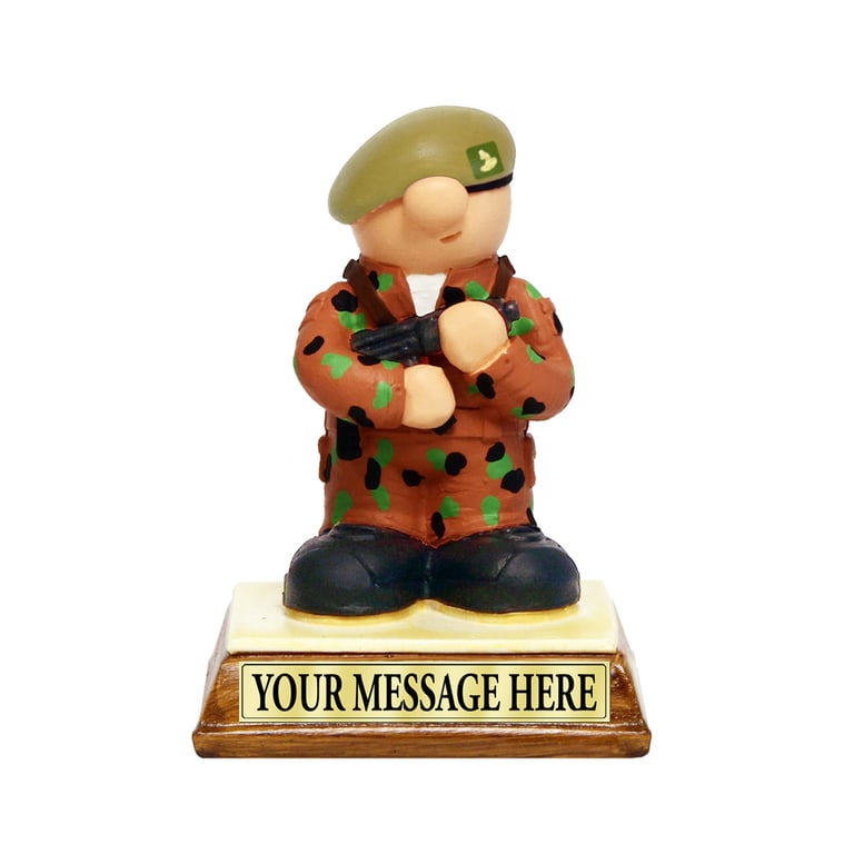 Yorkshire Regiment Soldier Gift - Personalised Army Regiment Military Dad Son