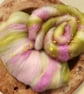 50g Milkmaids Smock Art Batt for Spinning & Felting