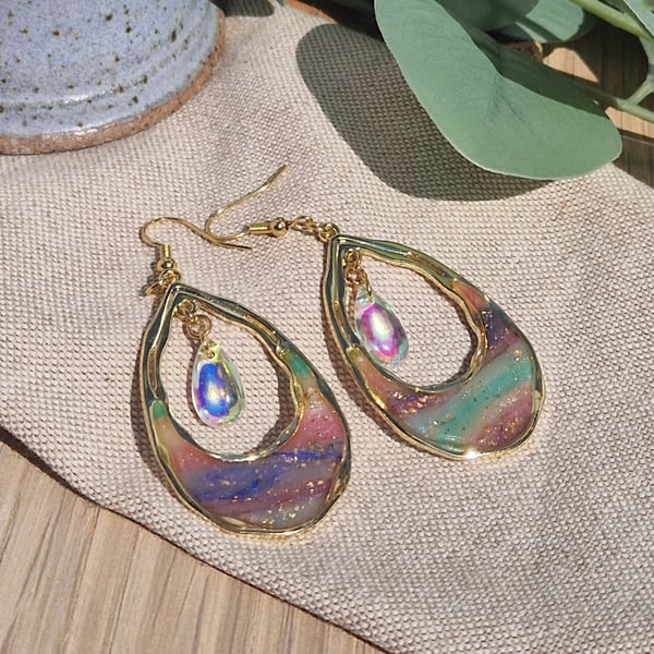 Polymer Clay Earrings: Pretty Pastels
