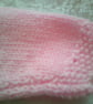 14 inch Pink V Neck Cardigan - Image 3