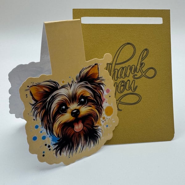 Cute Puppy Portrait Magnetic Bookmark