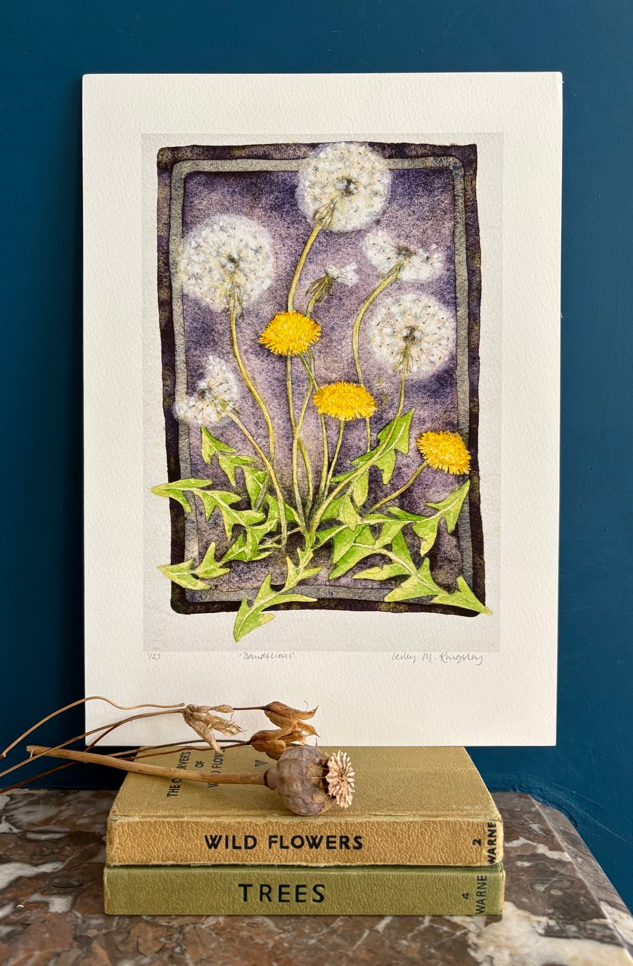 'Dandelion' limited edition giclée print