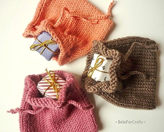 Reusuable gift bags - Wedding party favours bags - Advent calendar bags