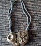 Silver Button Necklace - Image 2