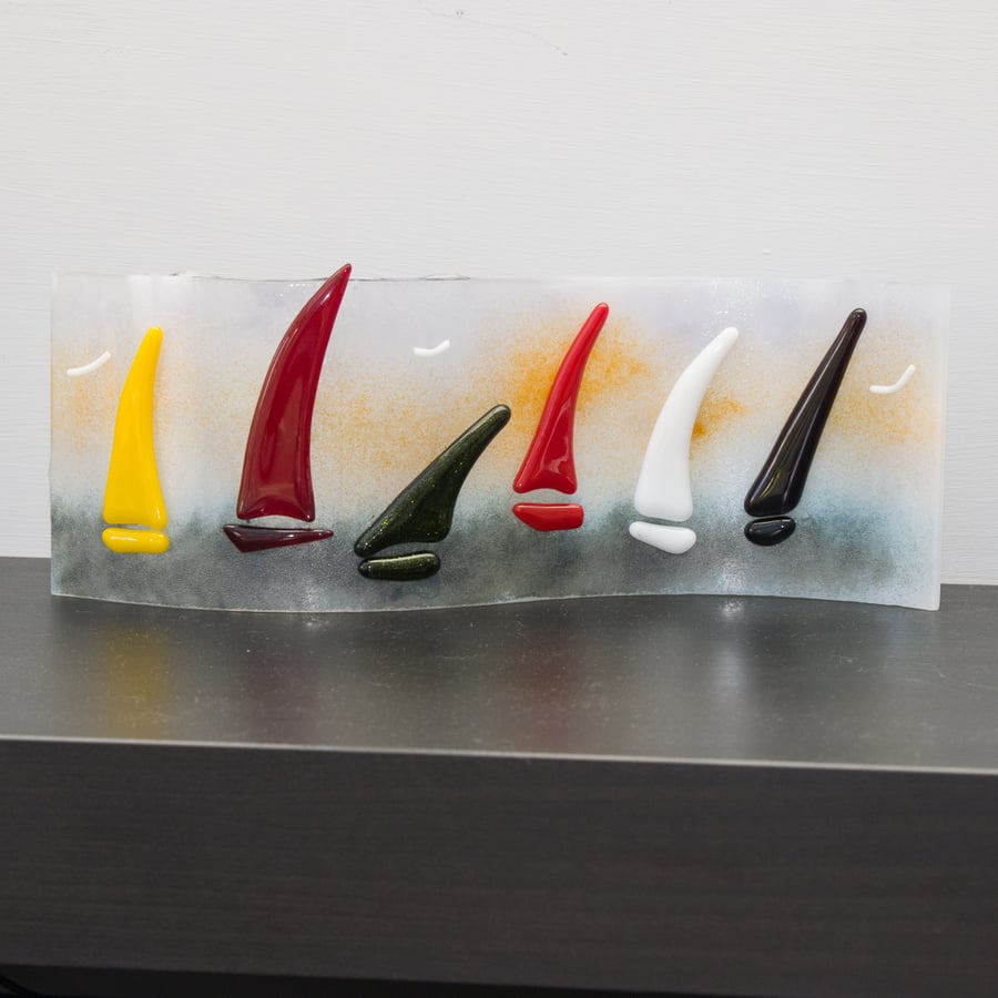 3D Wave Shaped Plaque - Regatta - 9305