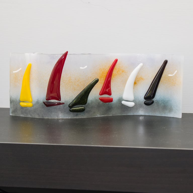 3D Wave Shaped Plaque - Regatta - 9305