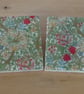 Marble 'William Morris' Design Coasters - Image 1