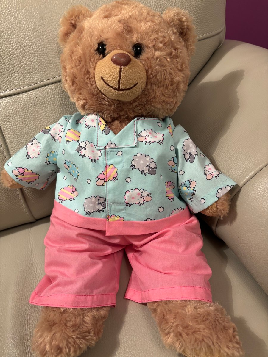 Large Teddy Sheep Pyjamas