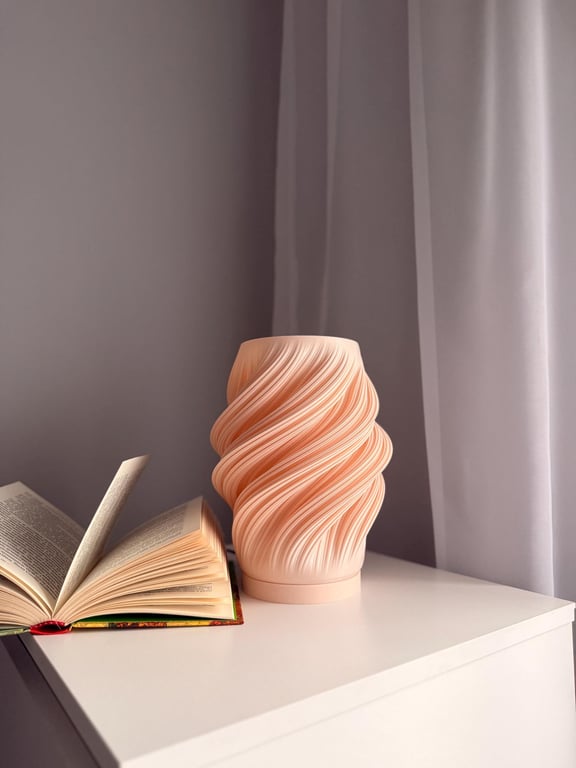 Table Lamp 3D Printed Sculptural Modern Bedside Light