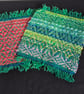 44. A Pair Of Handwoven Mug Mats - Image 2