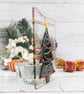 Sparkly Green Christmas Tree Tealight Holder - Image 4