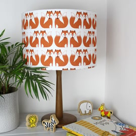 Fox Fabric Lampshade