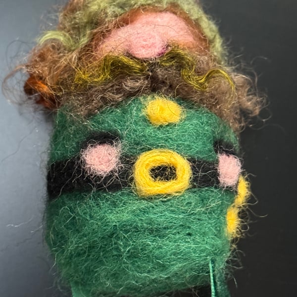 Leprechaun Handmade in Felt 