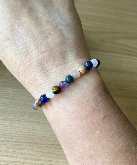 Weight Management Support Gemstone Bracelet 