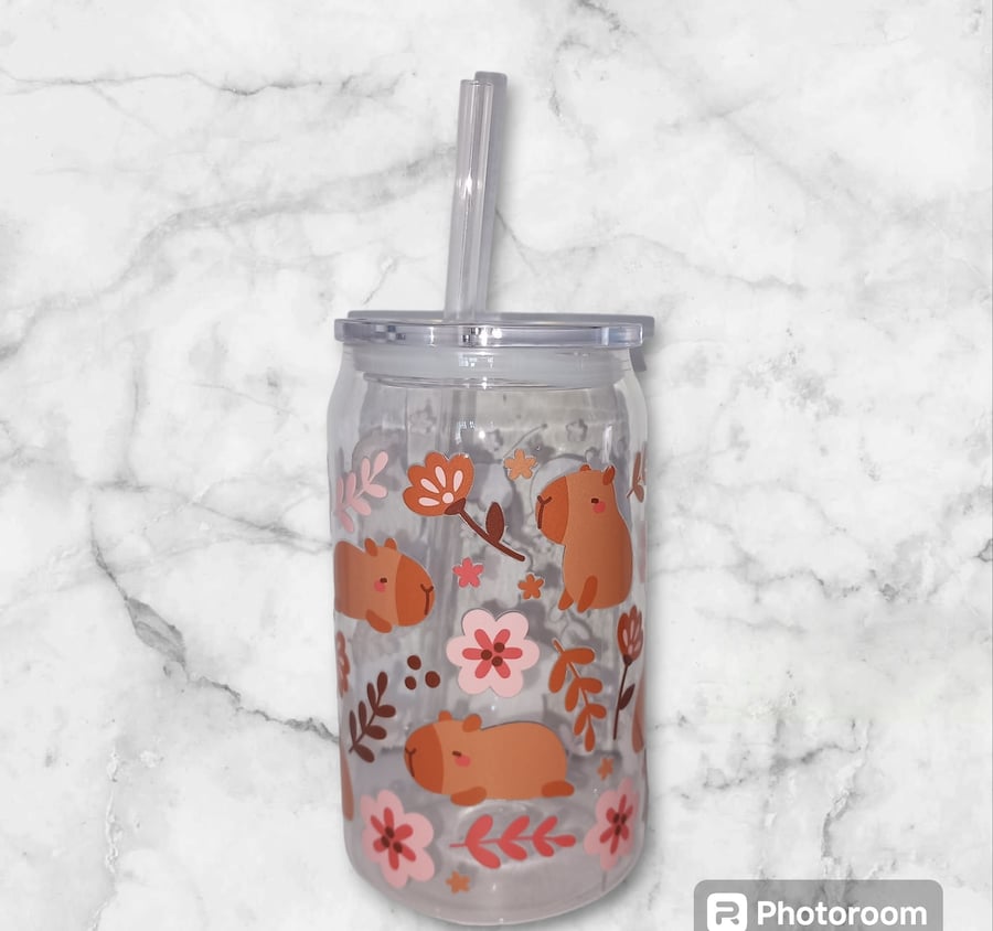 Capybara Plastic Libbey Can 16oz