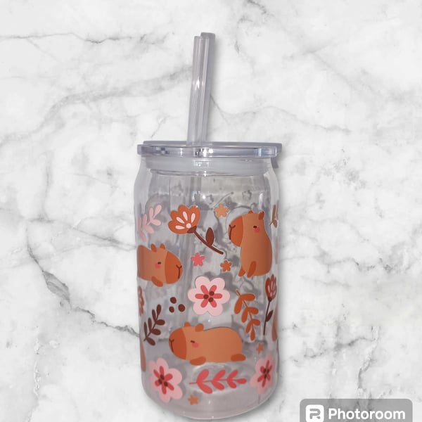 Capybara Plastic Libbey Can 16oz
