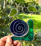 Stained Glass Snail Suncatcher - Hanging Window Decoration  - Image 3