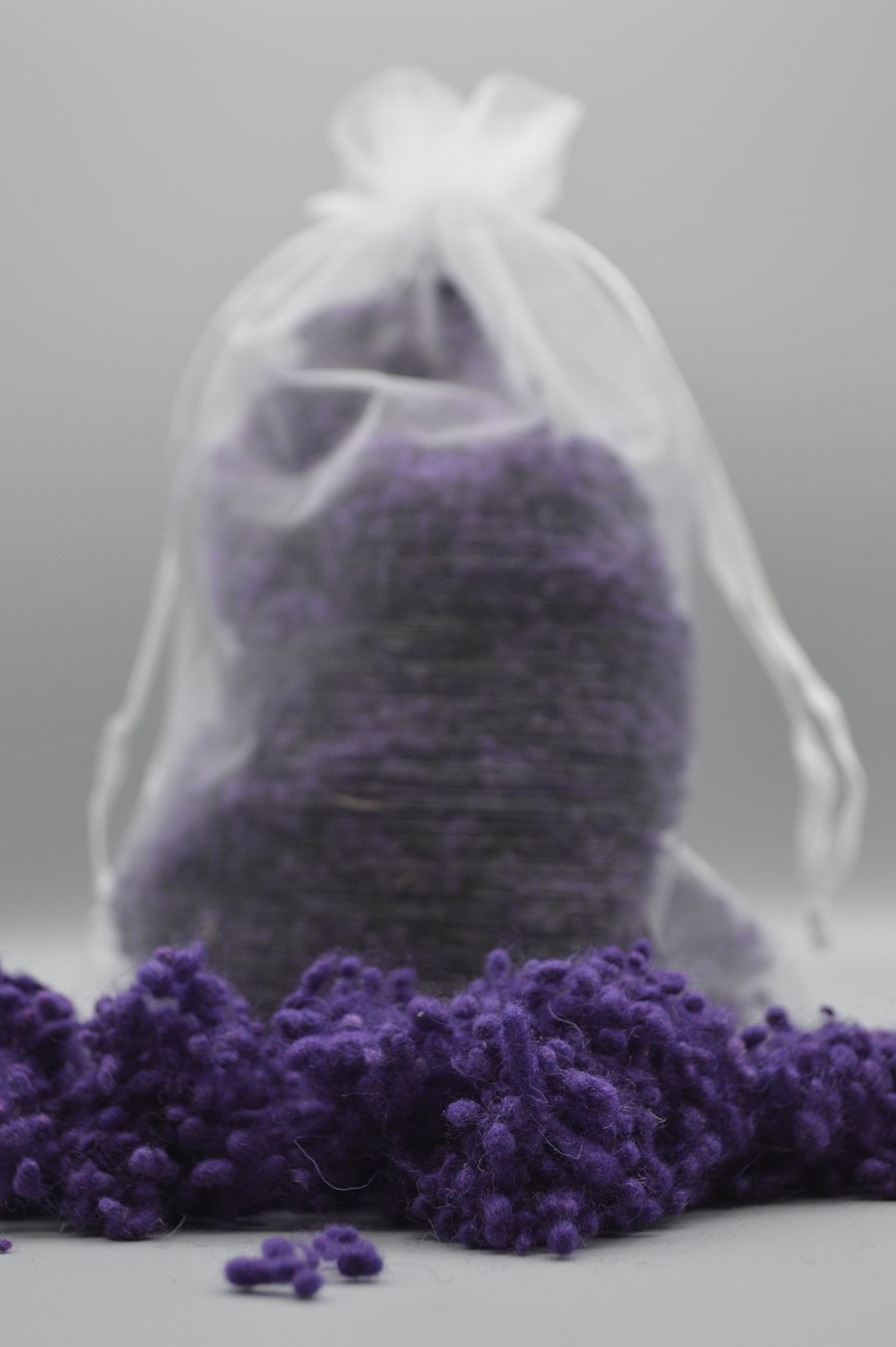 Wool Nepps Purple 25g