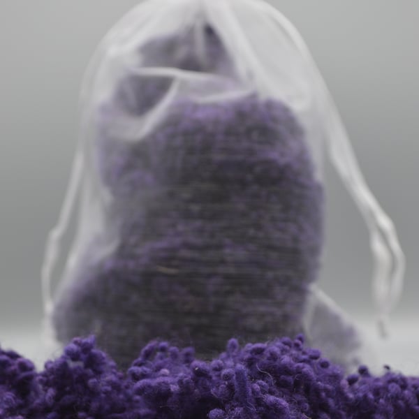 Wool Nepps Purple 25g