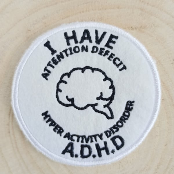 ADHD Awareness Sew on Patch