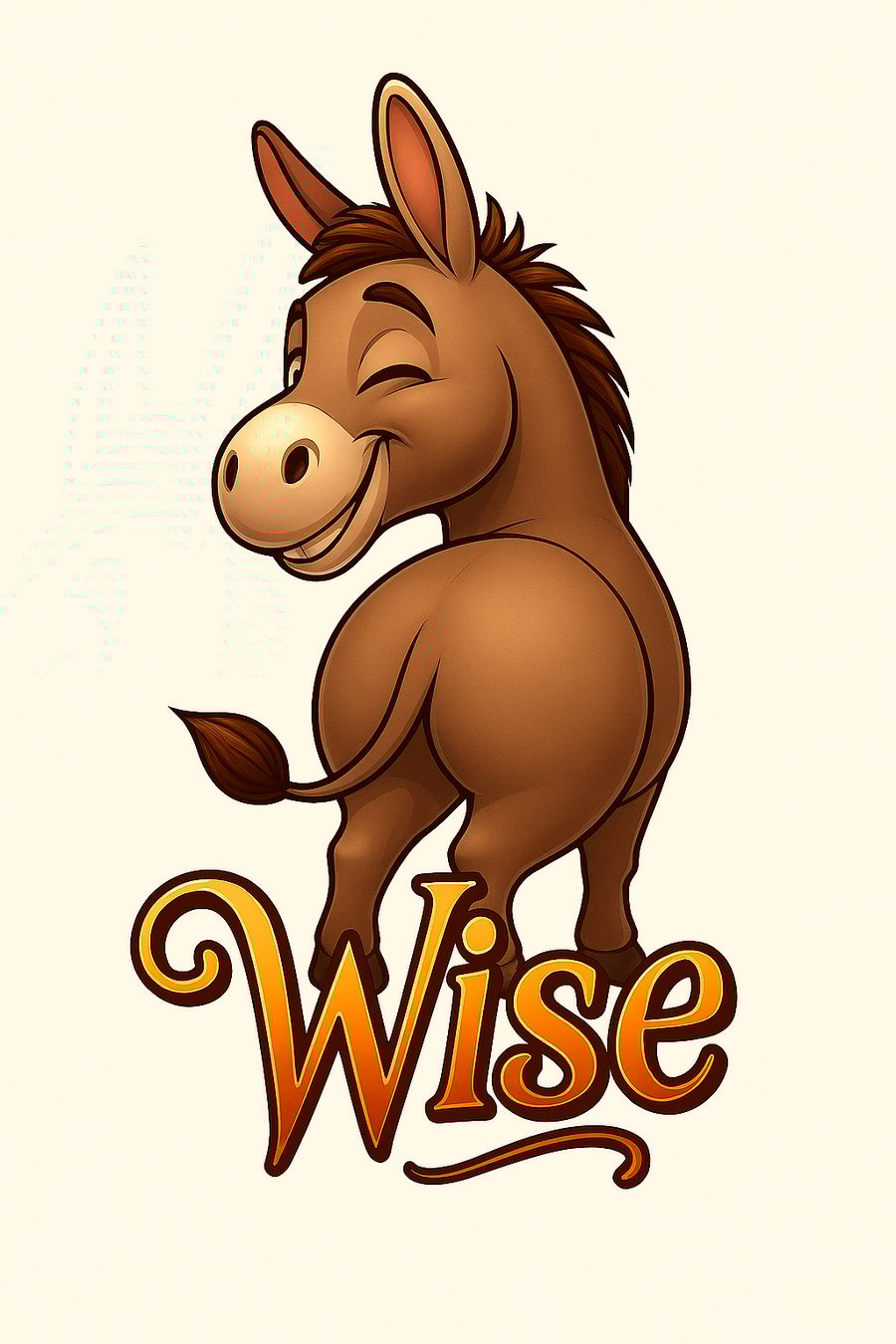 Donkey Mood Art Print – Quirky, Stylish & Full of Personality