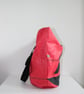 Large Red Sailcloth Beach Bag – Oversized Family Tote with Original Black M - Image 6
