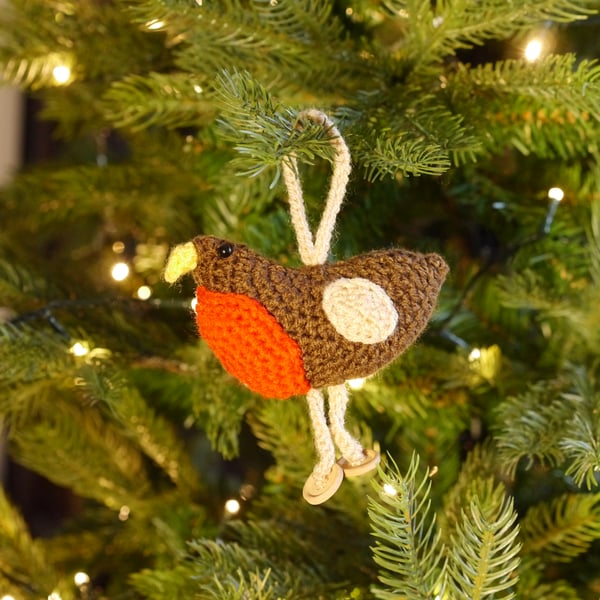 Crochet Robin Decoration