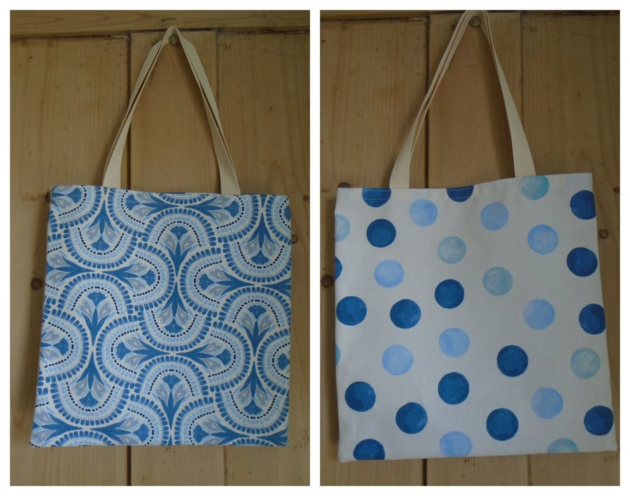 Small Double sided Bag Spots & Atztec