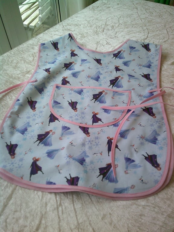 Child's Tabard Apron with Characters from Frozen