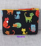 Large coin purse, cats - Image 10
