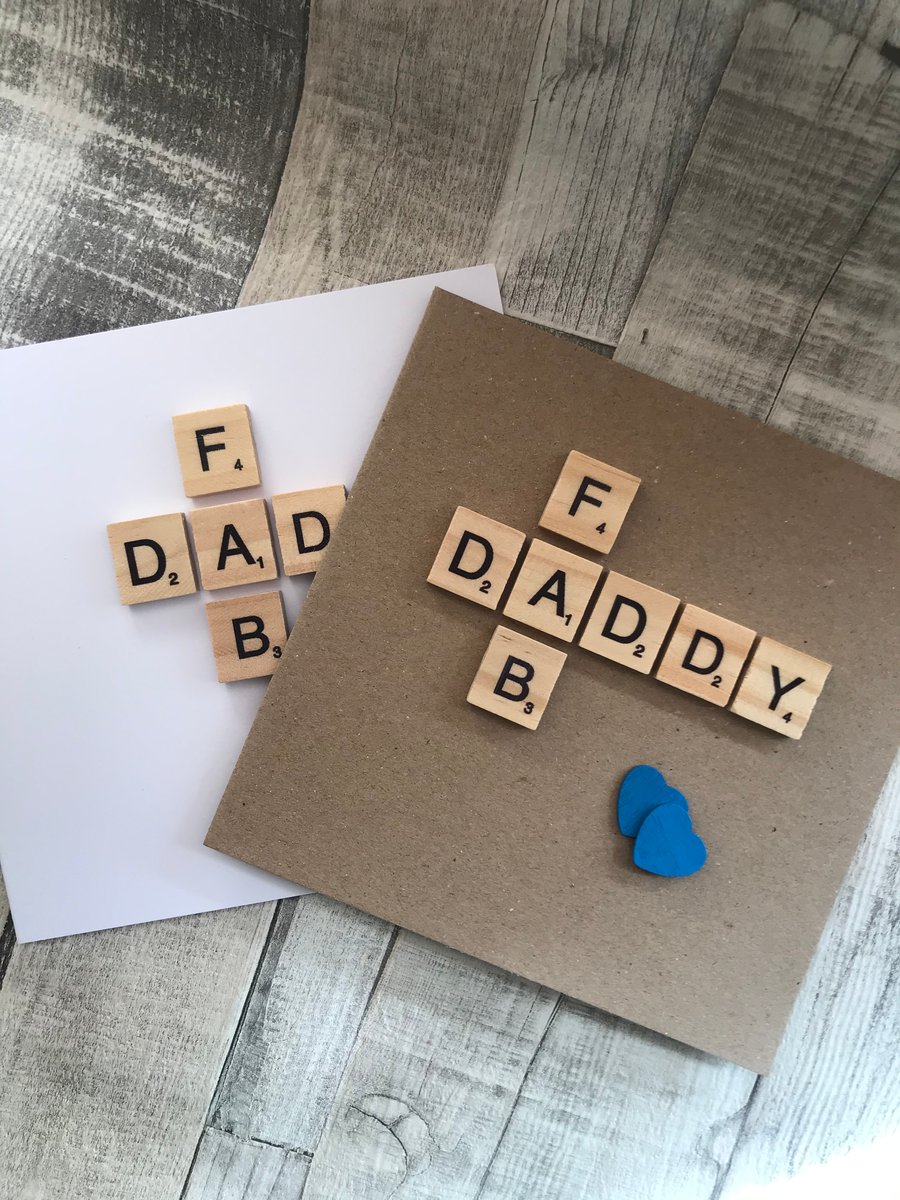 Personalised Handmade Male Happy Father's Day or Birthday Card