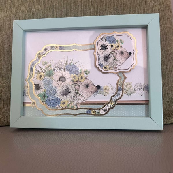 BOXED  FRAMES  WITH SCENE