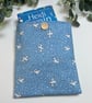 Handmade Padded Book Bag:  Seagull Book Cover, Book Protector - Image 2