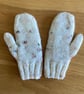 Aran knitted child mittens 3-5 years - Image 2