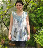 Abalone Diamonds floaty Summer Smock Dress - Image 3