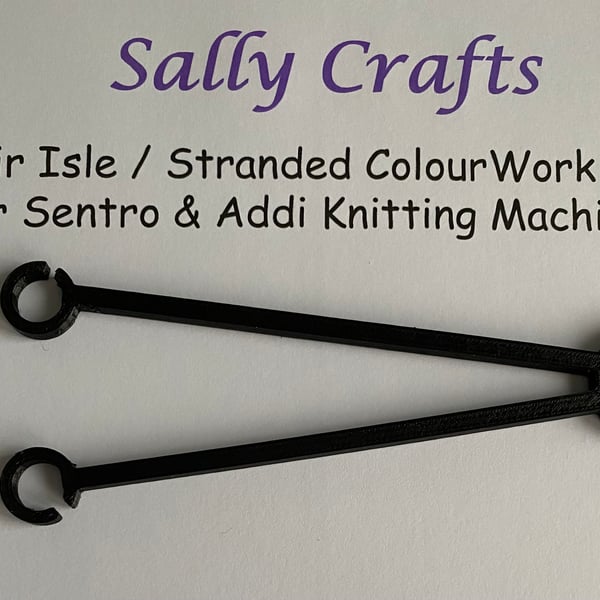 Stranded Colorwork Knitting Technique Tool for Sentro & Addi knitting machines