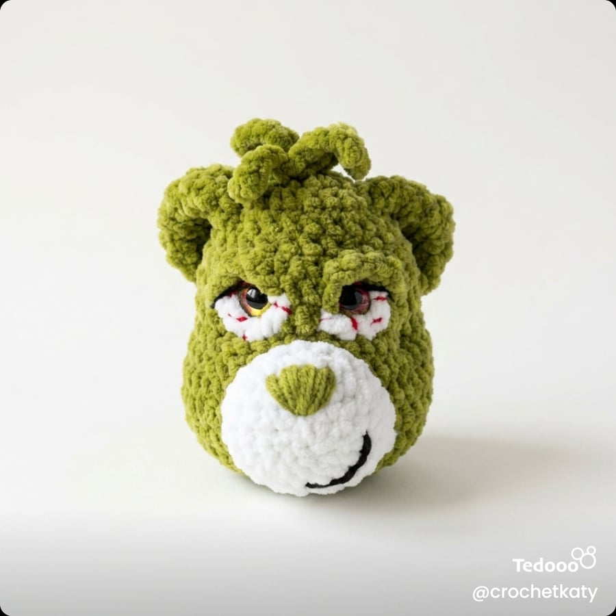Careless bear custom made original design unique gift funny smokers 420