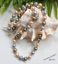 Designer AA Grade Potato Freshwater Pearl Sterling Silver Necklace - Image 6
