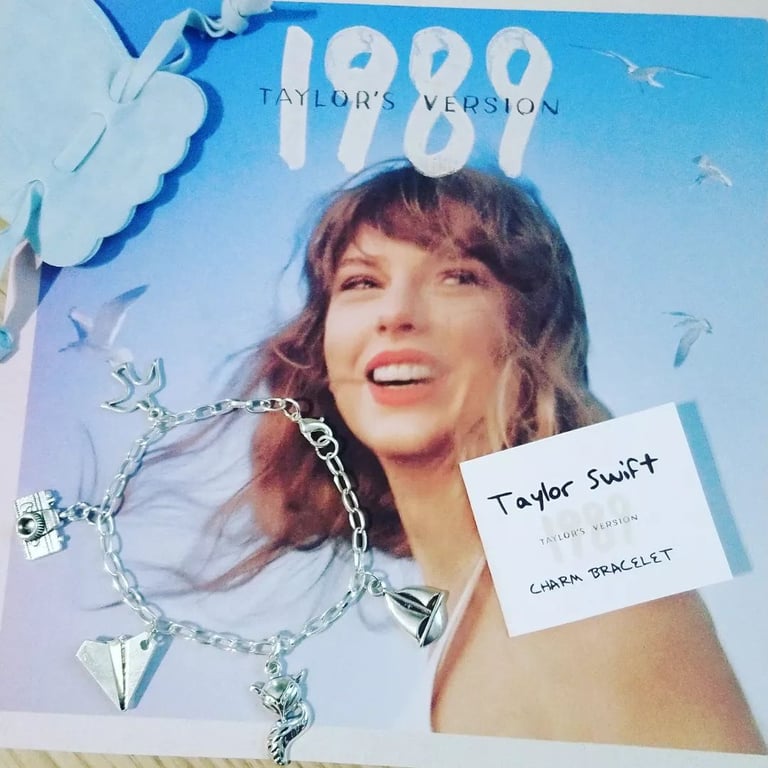 1989 Taylor Swift Charm Bracelet